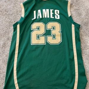 Lebron James Nike stitched high school jersey. Brand new. Size XL.